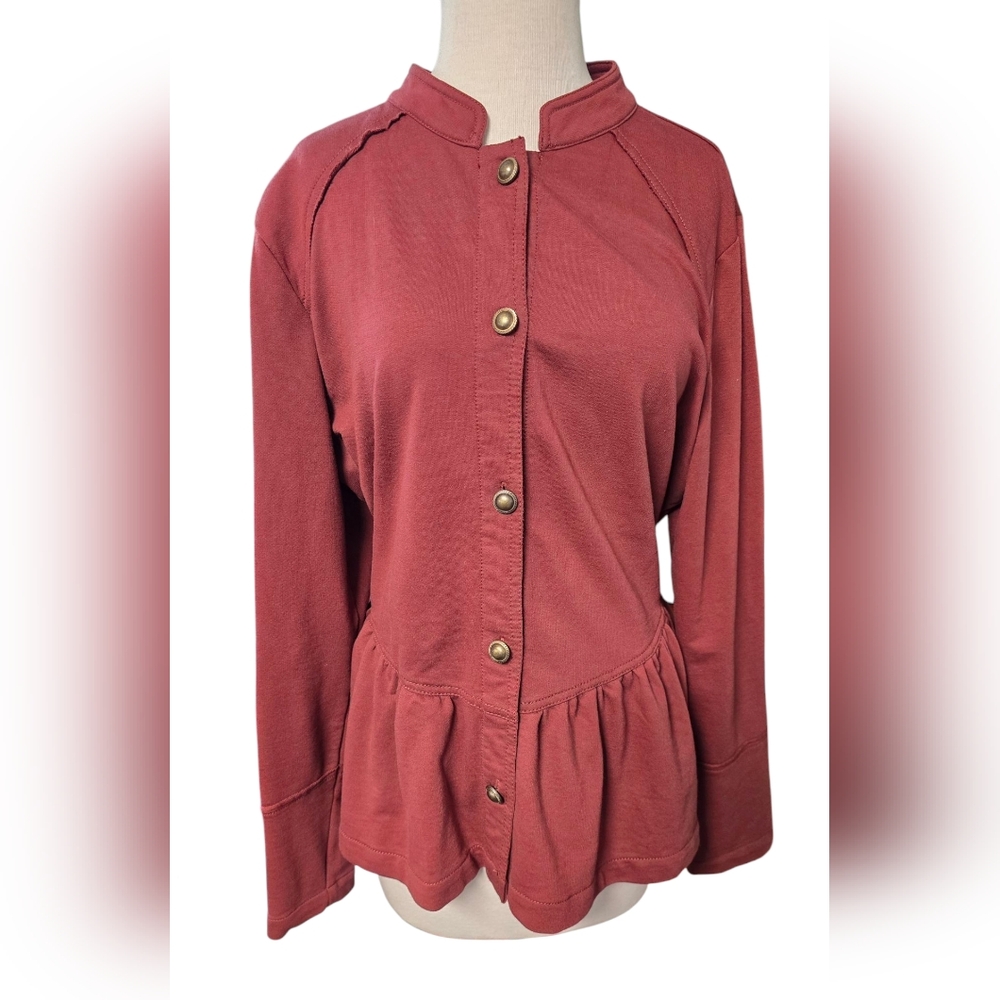 Peplum Military Jacket